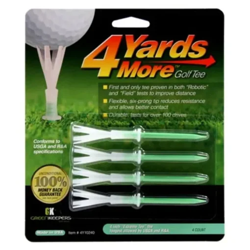 Accelerated Golf 4 Yards More Golf Tees