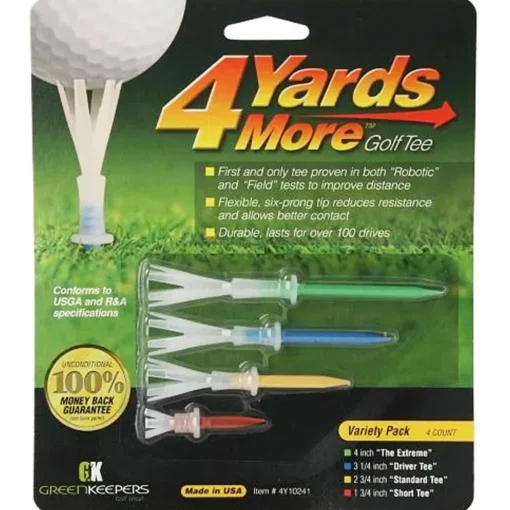 Accelerated Golf 4 Yards More Golf Tees