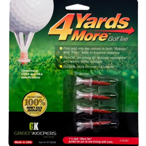 Accelerated Golf 4 Yards More Golf Tees