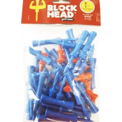 Accelerated Golf Block Head Tees Golf Tees