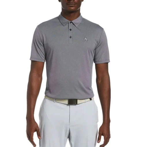 Accelerated Golf Eco Birdseye Shirt Polo Short Sleeve Golf Apparel