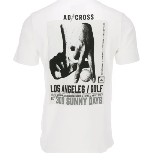 Adidas AdiCross LA Shirt T-Shirt Golf Apparel