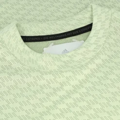 Adidas Adicross Monogram Mock Neck Shirt Polo Short Sleeve Golf Apparel