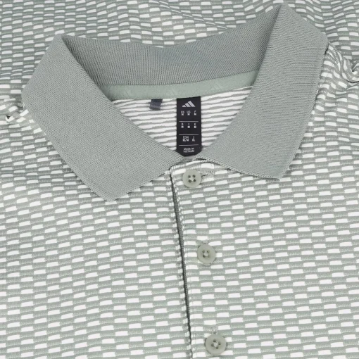 Adidas Beyond Textured Shirt Polo Short Sleeve Golf Apparel