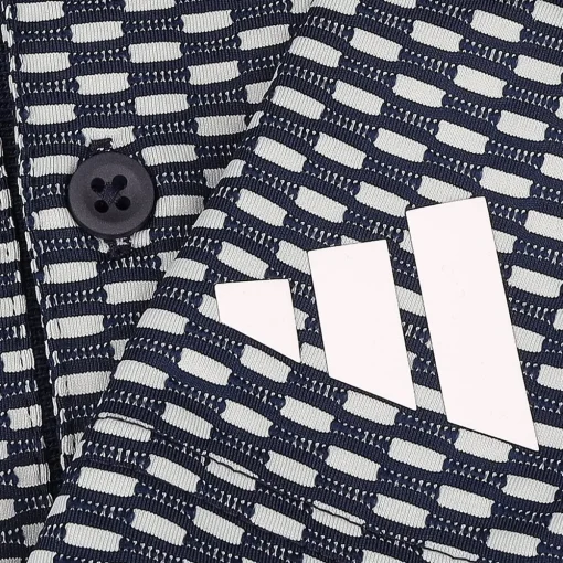 Adidas Beyond Textured Shirt Polo Short Sleeve Golf Apparel