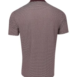 Adidas Beyond Textured Shirt Polo Short Sleeve Golf Apparel