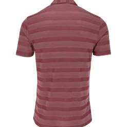 Adidas 2-Color Stripe Shirt Polo Short Sleeve Golf Apparel