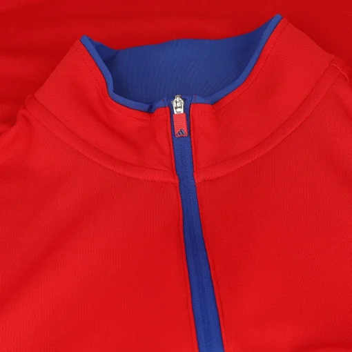 Adidas Core Lightweight Quarter Zip Outerwear Pullover Golf Apparel