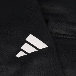 Adidas Core Printed Quarter Zip Outerwear Pullover Golf Apparel