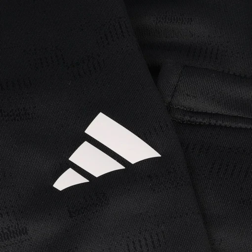 Adidas Core Printed Quarter Zip Outerwear Pullover Golf Apparel