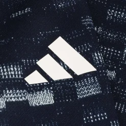 Adidas Core Printed Quarter Zip Outerwear Pullover Golf Apparel