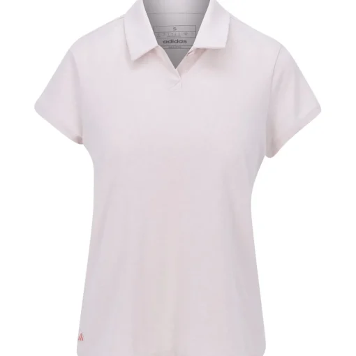 Adidas Go To Heathered Shirt Polo Short Sleeve Golf Apparel