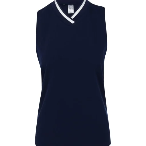 Adidas Go To Sleeveless Shirt Polo Short Sleeve Golf Apparel