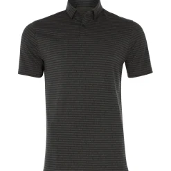 Adidas Go To Stripe Shirt Polo Short Sleeve Golf Apparel
