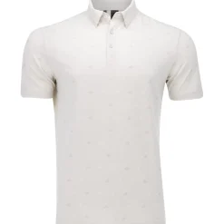Adidas Go-To Mini-Crest Print Shirt Polo Short Sleeve Golf Apparel