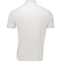 Adidas Go-To Mini-Crest Print Shirt Polo Short Sleeve Golf Apparel
