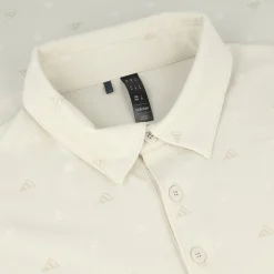 Adidas Go-To Mini-Crest Print Shirt Polo Short Sleeve Golf Apparel