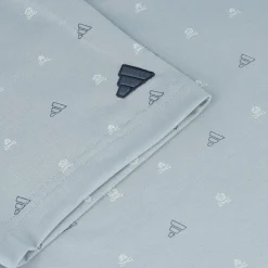 Adidas Go-To Mini-Crest Print Shirt Polo Short Sleeve Golf Apparel