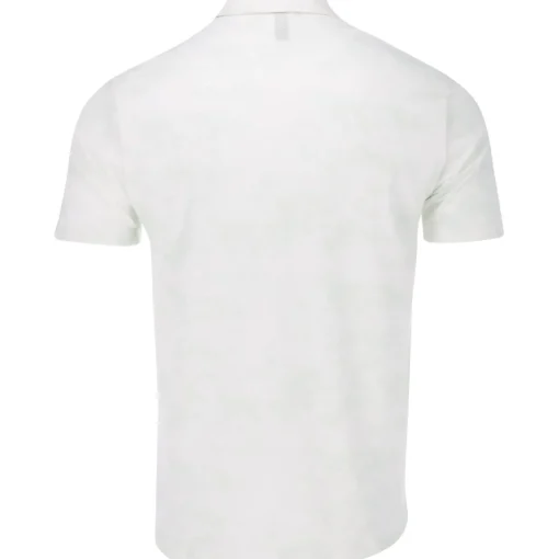 Adidas Go-To Printed Mesh Shirt Polo Short Sleeve Golf Apparel