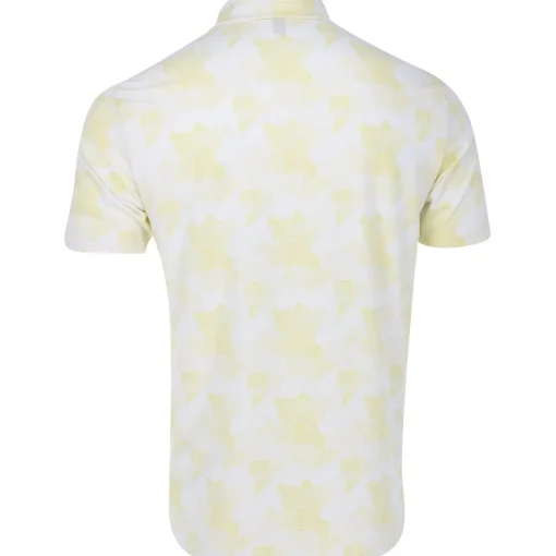 Adidas GoTo Printed Shirt Polo Short Sleeve Golf Apparel