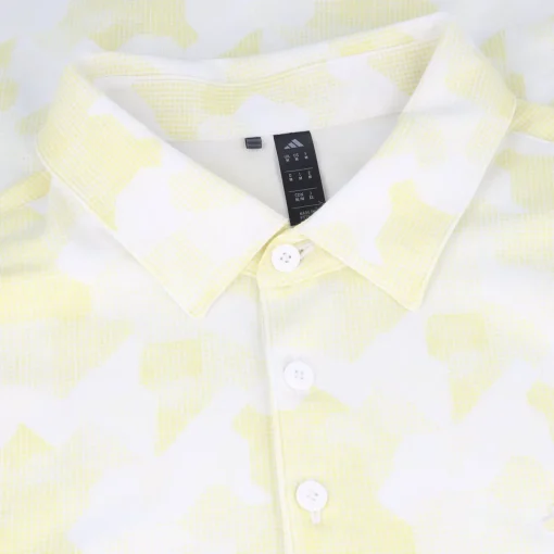 Adidas GoTo Printed Shirt Polo Short Sleeve Golf Apparel