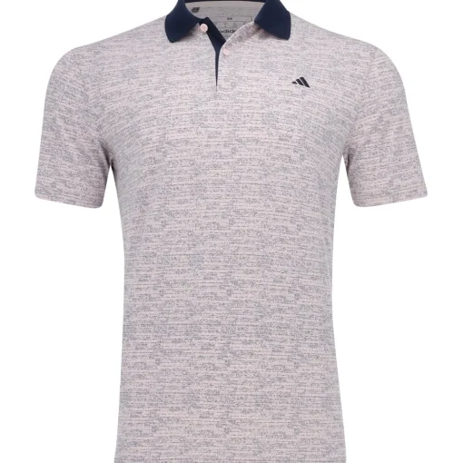 Adidas Go-To Printed Shirt Polo Short Sleeve Golf Apparel