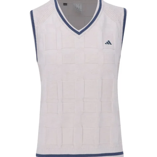 Adidas Go-To Sweater Vest Outerwear Pullover Golf Apparel