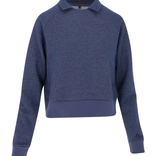 Adidas Go-To Sweatshirt Outerwear Pullover Golf Apparel