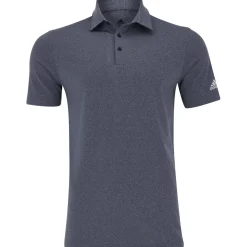 Adidas Heather Shirt Polo Short Sleeve Golf Apparel