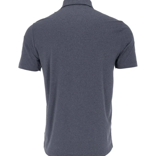 Adidas Heather Shirt Polo Short Sleeve Golf Apparel