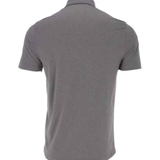 Adidas Heather Shirt Polo Short Sleeve Golf Apparel