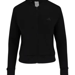 Adidas Knit Bomber Outerwear Jacket Golf Apparel