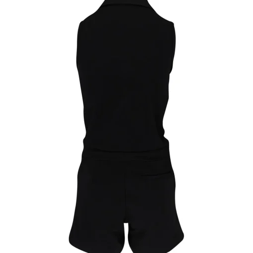 Adidas Knit Sleeveless Romper Dress Polo Short Sleeve Golf Apparel