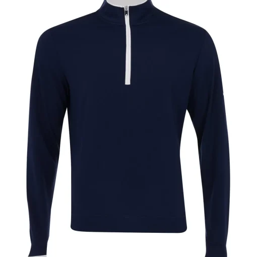Adidas Lightweight Half-Zip Outerwear Pullover Golf Apparel