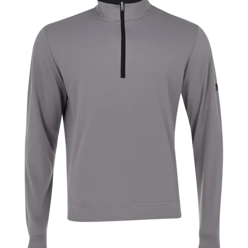 Adidas Lightweight Half-Zip Outerwear Pullover Golf Apparel