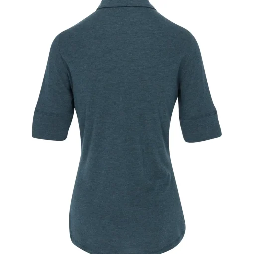 Adidas Melange Shirt Polo Short Sleeve Golf Apparel