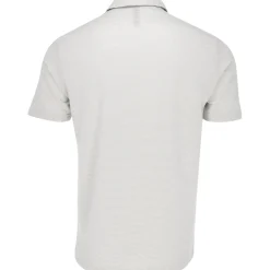 Adidas Ottoman Pencil Stripe Shirt Polo Short Sleeve Golf Apparel