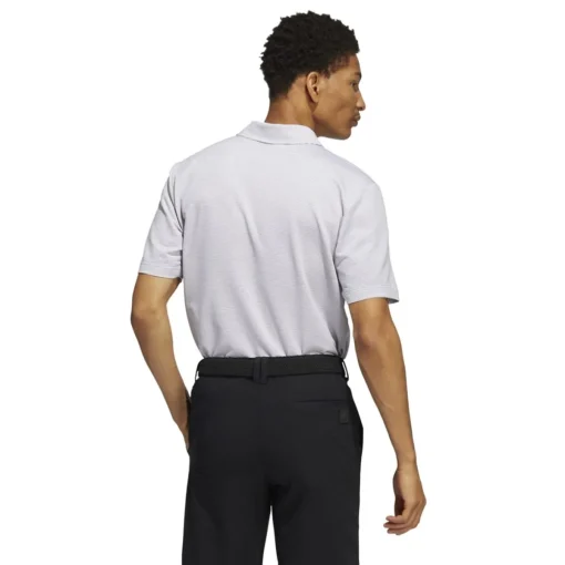 Adidas Ottoman Pencil Stripe Shirt Polo Short Sleeve Golf Apparel