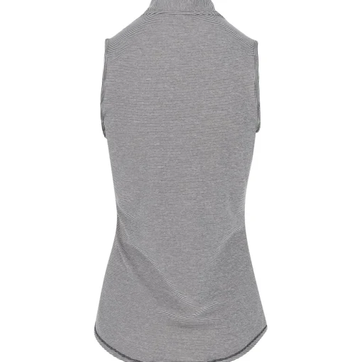 Adidas Ottoman Two Tone Sleeveless Shirt Polo Short Sleeve Golf Apparel