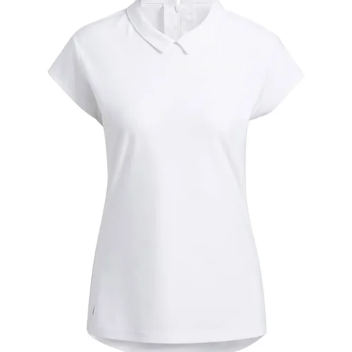 Adidas Performance Jacquard Shirt Polo Short Sleeve Golf Apparel
