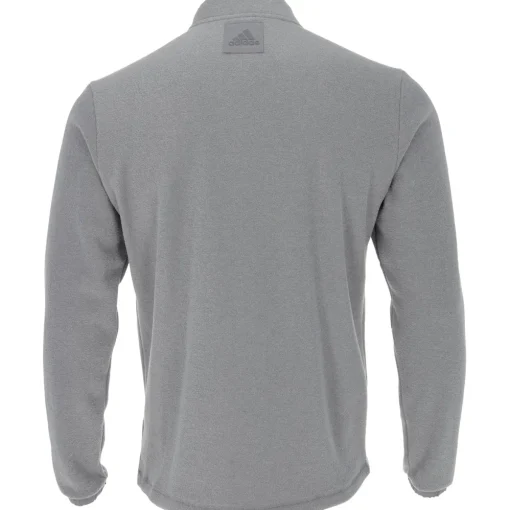 Adidas Pocket Quarter Zip Outerwear Pullover Golf Apparel