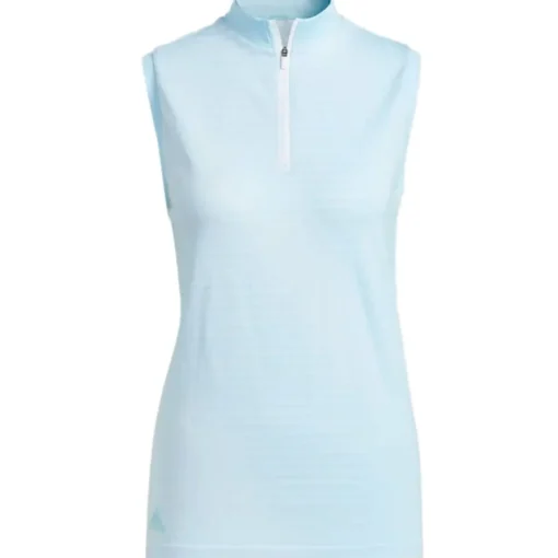 Adidas PrimeKnit Sleeveless Shirt Polo Short Sleeve Golf Apparel