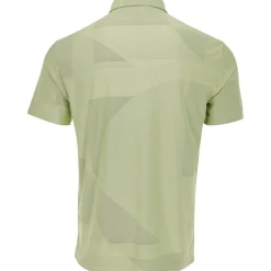 Adidas Shapes Jacquard Shirt Polo Short Sleeve Golf Apparel