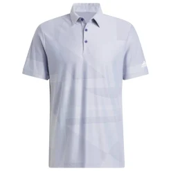 Adidas Shapes Jacquard Shirt Polo Short Sleeve Golf Apparel