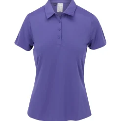 Adidas Solid Performance Shirt Polo Short Sleeve Golf Apparel