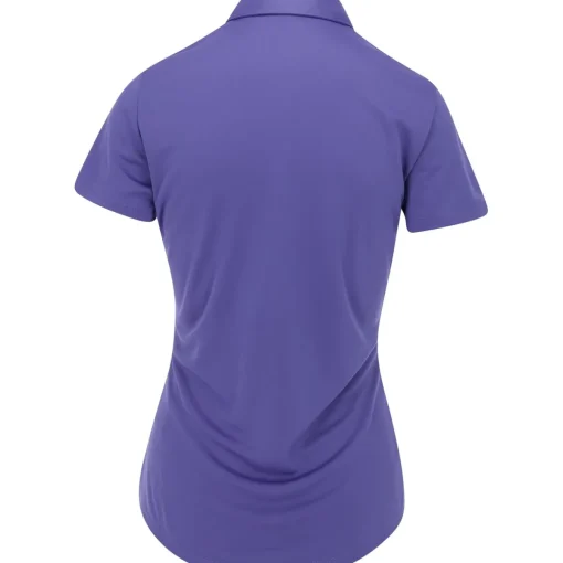 Adidas Solid Performance Shirt Polo Short Sleeve Golf Apparel