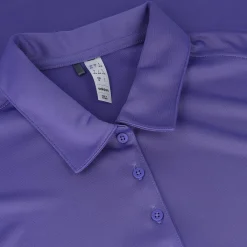 Adidas Solid Performance Shirt Polo Short Sleeve Golf Apparel