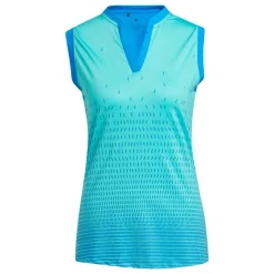 Adidas Sport Performance Gradient Shirt Polo Short Sleeve Golf Apparel