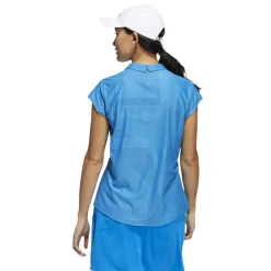 Adidas Sport Preformance Jaquard Shirt Polo Short Sleeve Golf Apparel