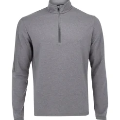Adidas 3-Stripe 1/4 Zip Layering Outerwear Pullover Golf Apparel
